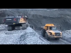 प्रयुक्त वोल्वो 750DL खुदाई मशीन खुदाई मशीन बिक्री के लिए इस्तेमाल वोल्वो खुदाई मशीन